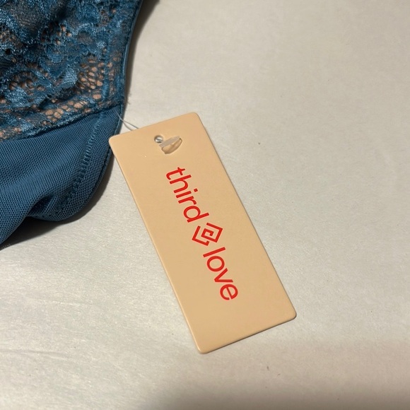 ThirdLove Blue Lace Underwire Bra - Picture 5 of 7